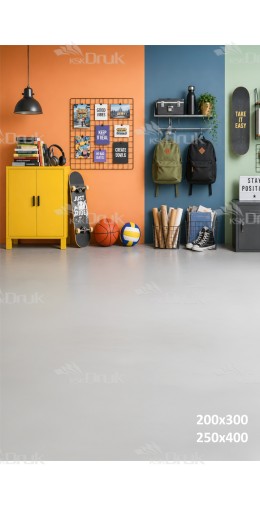 Tło fotograficzne „Nowoczesna strefa nastolatka – urban school vibes” | 4142